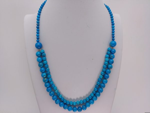 Collar En Piedra Natural, Turquenita &Quot;Que Elegancia&Quot; - Imagen 3