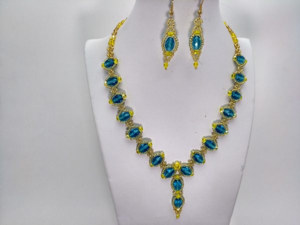Collar Para Mujer En Olivas Facetadas - Imagen 2