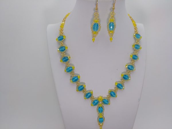 Collar Para Mujer En Olivas Facetadas - Imagen 3