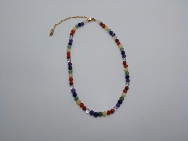 Collar Para Mujer En Minerales Las Siete Chacras - Imagen 2