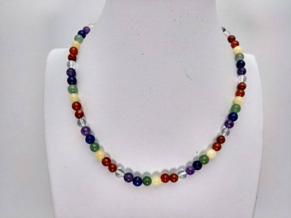 Collar Para Mujer En Minerales Las Siete Chacras