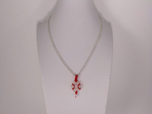 Colgante En Cuarzo Rosa &Quot;Elegante&Quot;