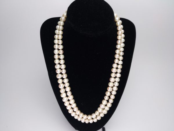 Collar Mujer En Perlas Hecho A Mano &Quot;Brillante&Quot;