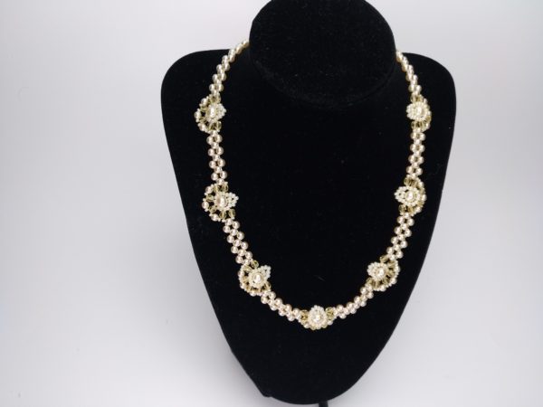 Collar Princesa En Perlas.&Quot;Brillante&Quot;