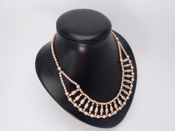 Collar En Perlas Y Gotas &Quot;Elegante&Quot;