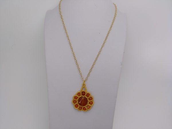 Colgante En Agata Corneola.&Quot;Elegante&Quot; - Imagen 3