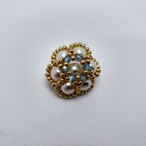 Broche para mujer en perlas. "ELEGANTE"