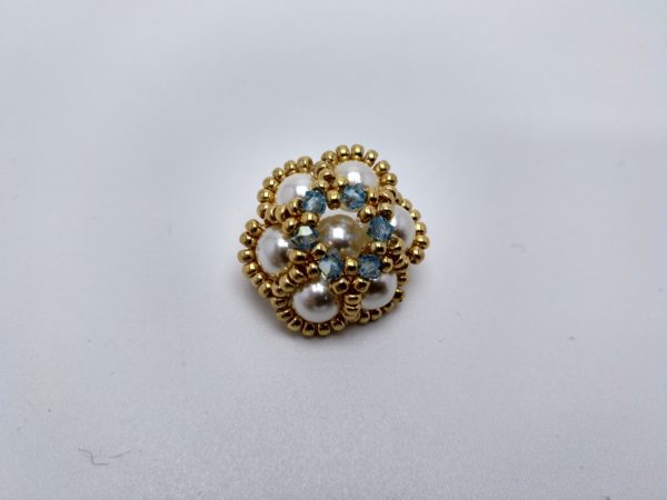Broche Para Mujer En Perlas. &Quot;Elegante&Quot;