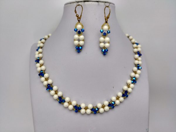 Collar Con Pendientes Swarovski.&Quot;Elegantes&Quot;