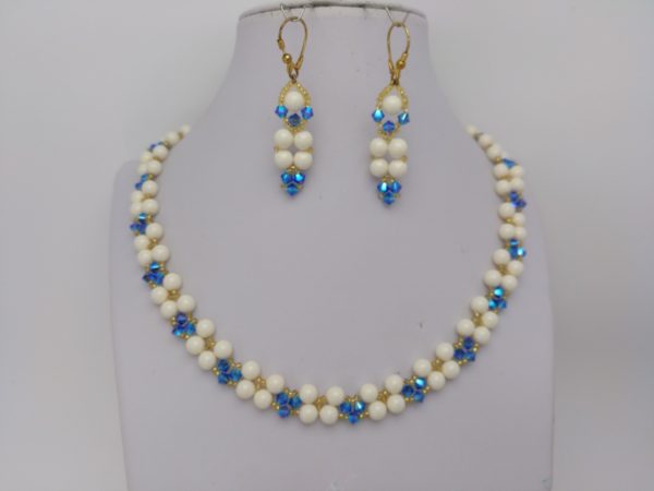 Collar Con Pendientes Swarovski.&Quot;Elegantes&Quot; - Imagen 2