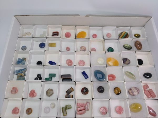 Lote De Cabujones En Piedra Natural.&Quot;Brillantes&Quot;