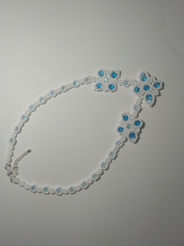 Collar Para Mujer En Agua Marina.