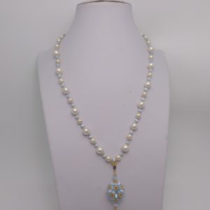 Collar para mujer largo."ELEGANTE"