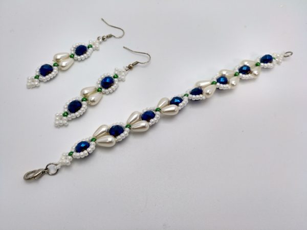 Pulsera Y Pendientes.-&Quot;Elegante&Quot; - Imagen 4