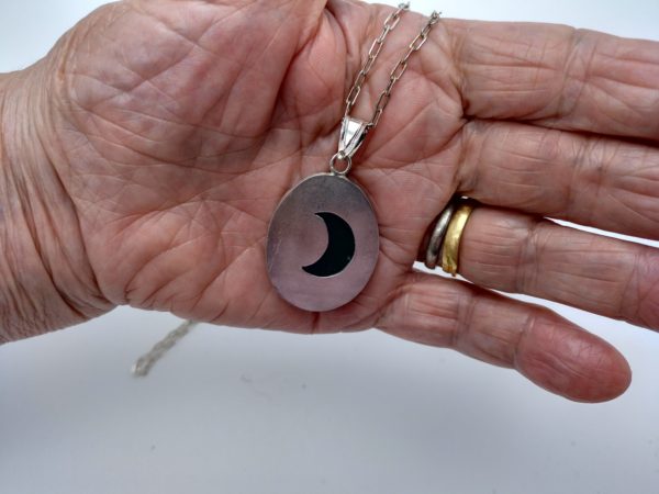 Colgante Con Cuarzo Verde.&Quot;Brillante&Quot; - Imagen 3