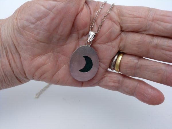 Colgante Con Cuarzo Verde.&Quot;Brillante&Quot; - Imagen 4