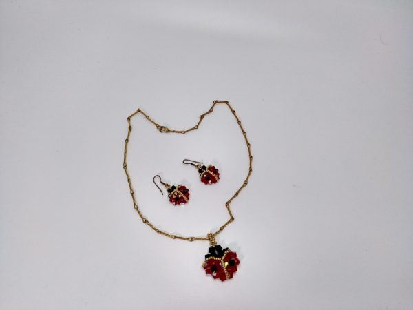 Collar Con Pendientes &Quot;Elegantes&Quot; - Imagen 2