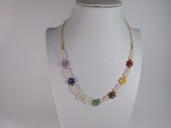 Collar En Minerales 7 Chakras, &Quot;Elegante&Quot; - Imagen 3