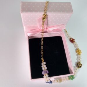 Collar En Minerales 7 Chakras, &Quot;Elegante&Quot;