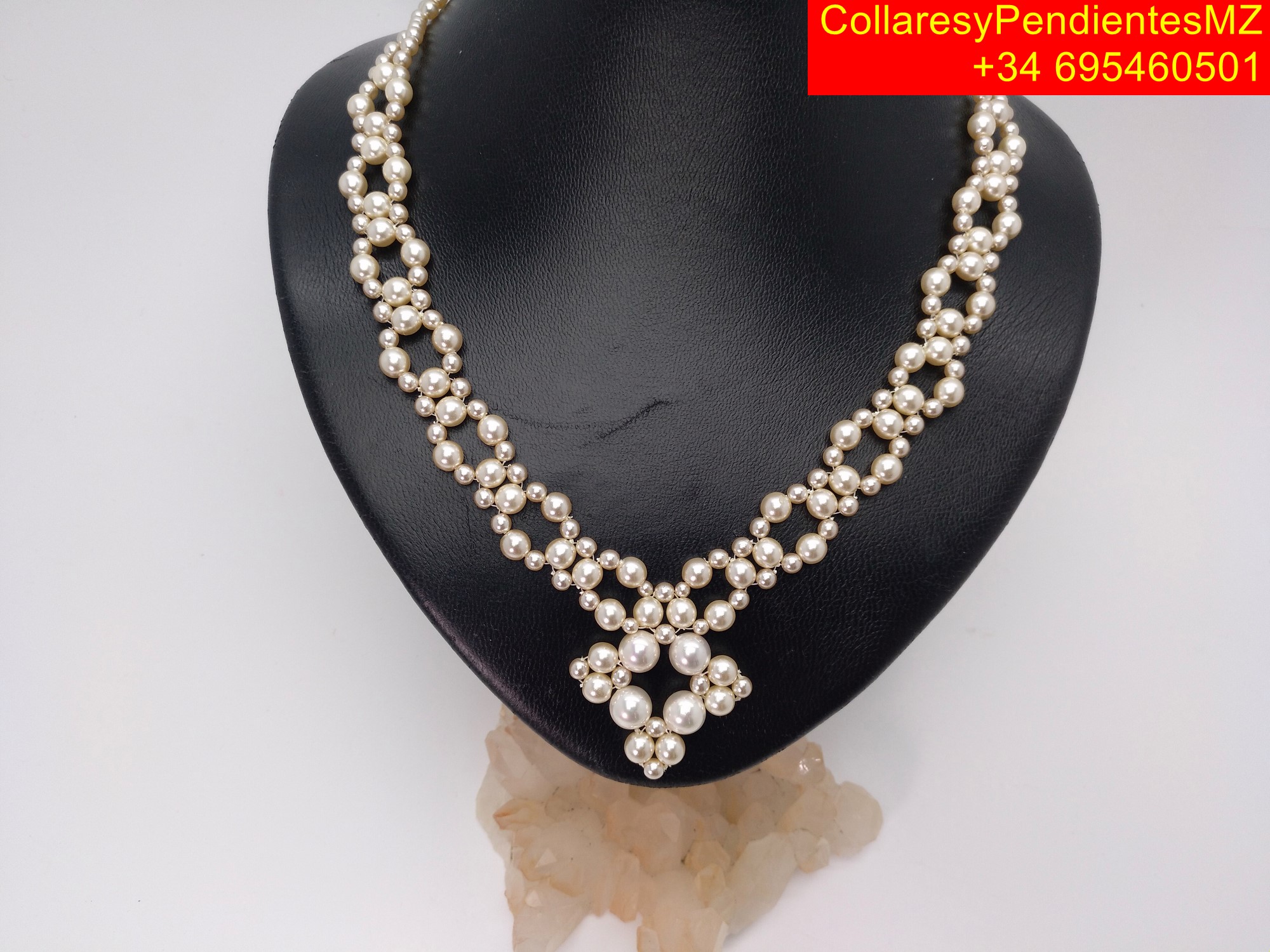 Collar en perlas. "Elegante"