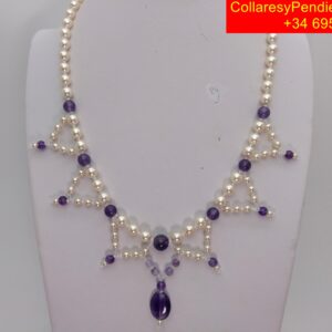 Collar En Perlas, &Quot;Elegante&Quot;