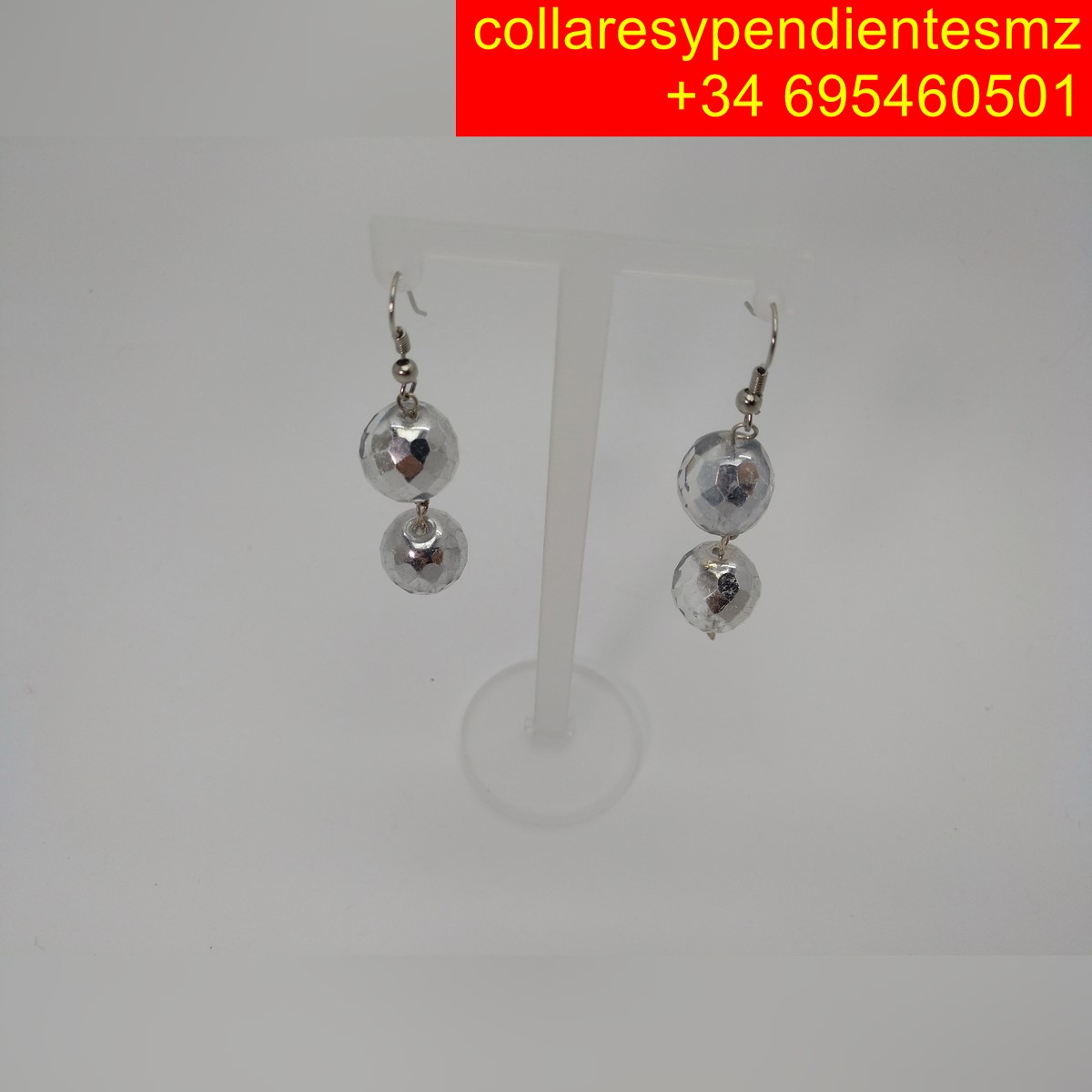 Pendientes facetadas Bohemia